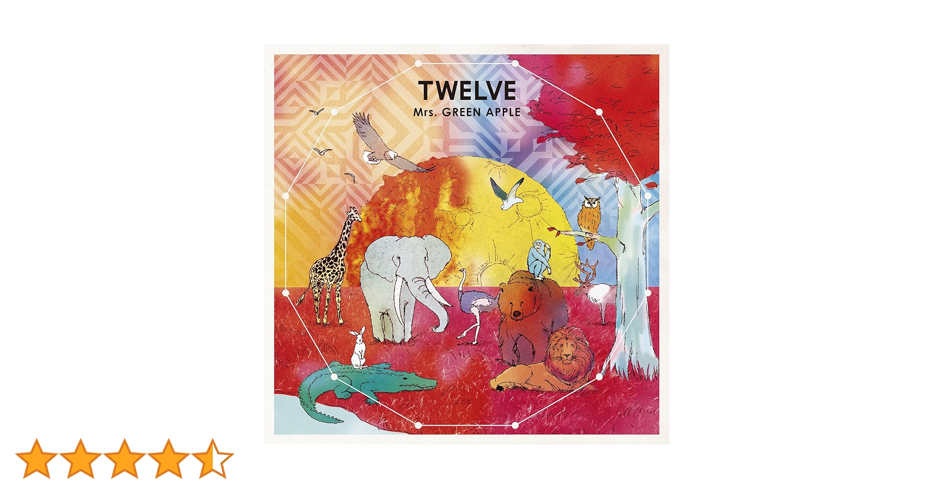 Amazon.co.jp: TWELVE(通常盤) - Mrs.GREEN APPLE: ミュージック